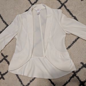 White Candies blazer womens